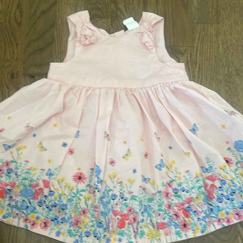H&M dress with bodysuit size 1 1/2-2 years, like new